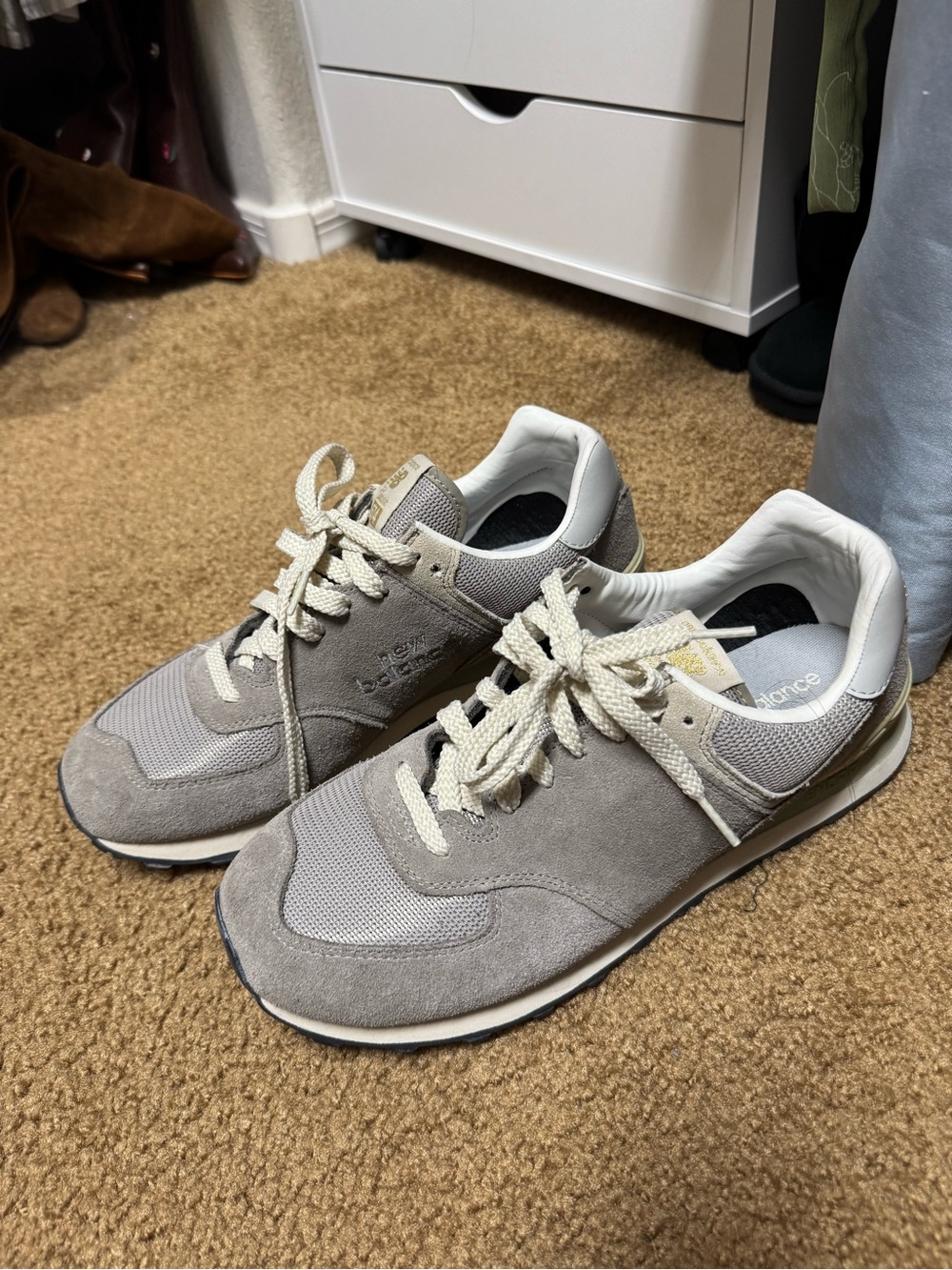 New Balance 574 Men's Suede Sneakers